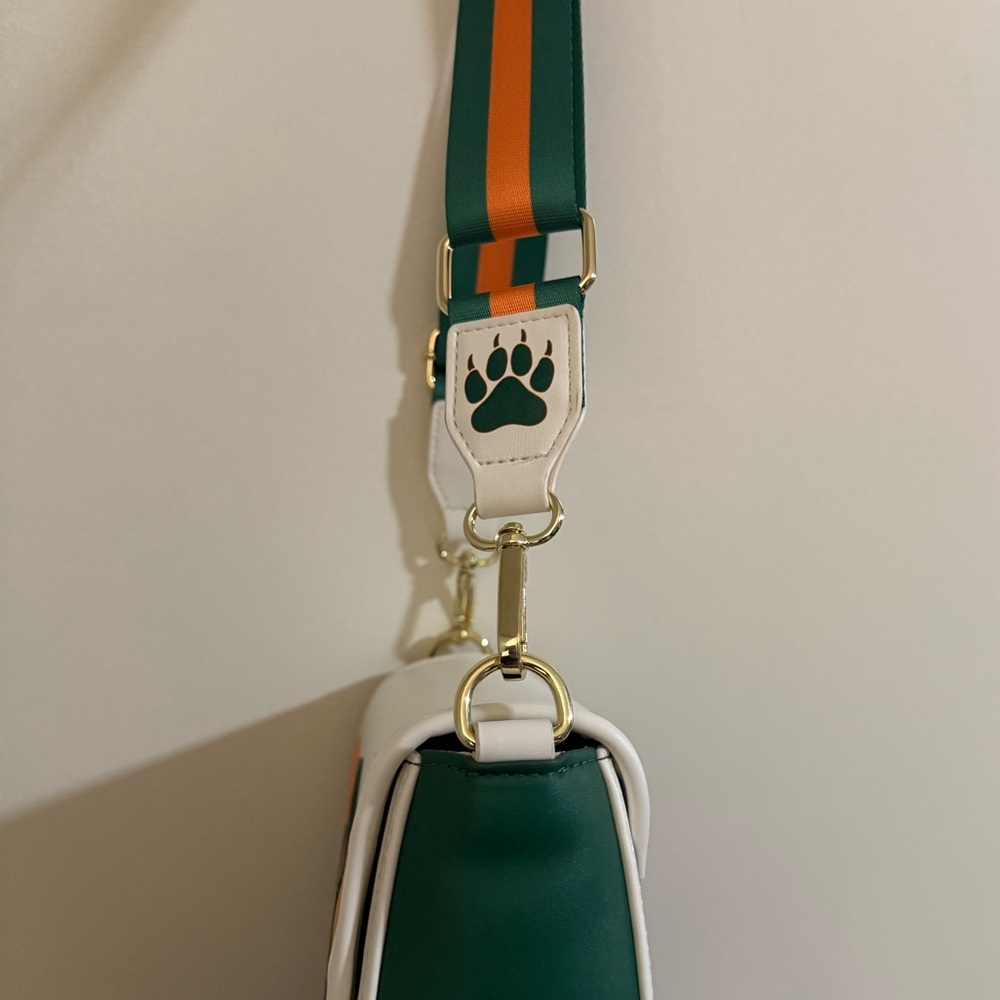 Loungefly Green and White Crossbody Bag - Picture 3 of 7